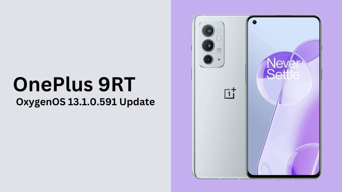 oneplus 9rt oxygenos 13 update