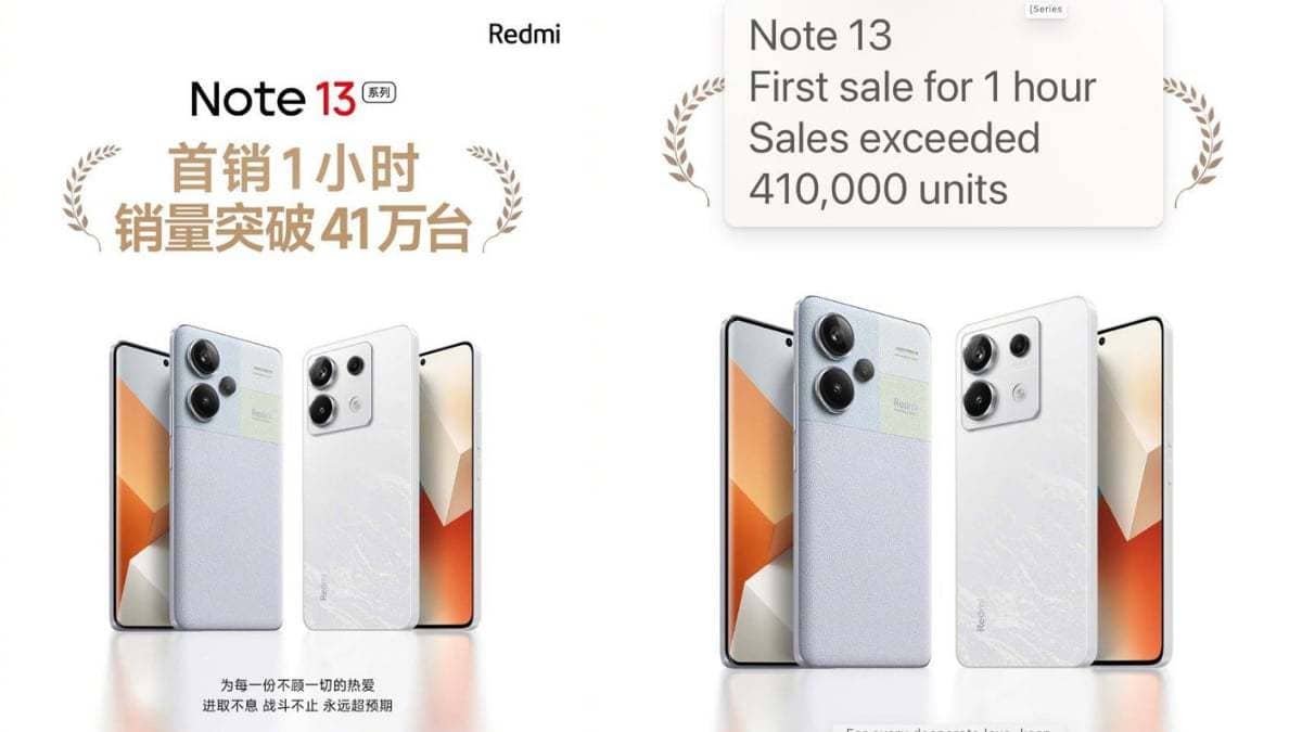 Xiaomi Redmi Note 13 series goes on sale with introductory offers: Details
