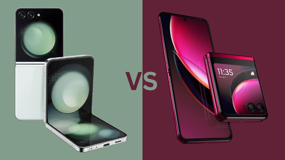 Samsung Galaxy Z Flip 5 vs Motorola Razr 40 Ultra Which is the Best