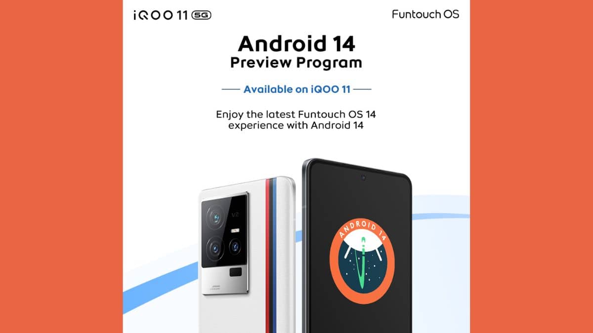 vivo Kicks off Android 14 Developer Preview Program for vivo X90 Pro and  iQOO 11
