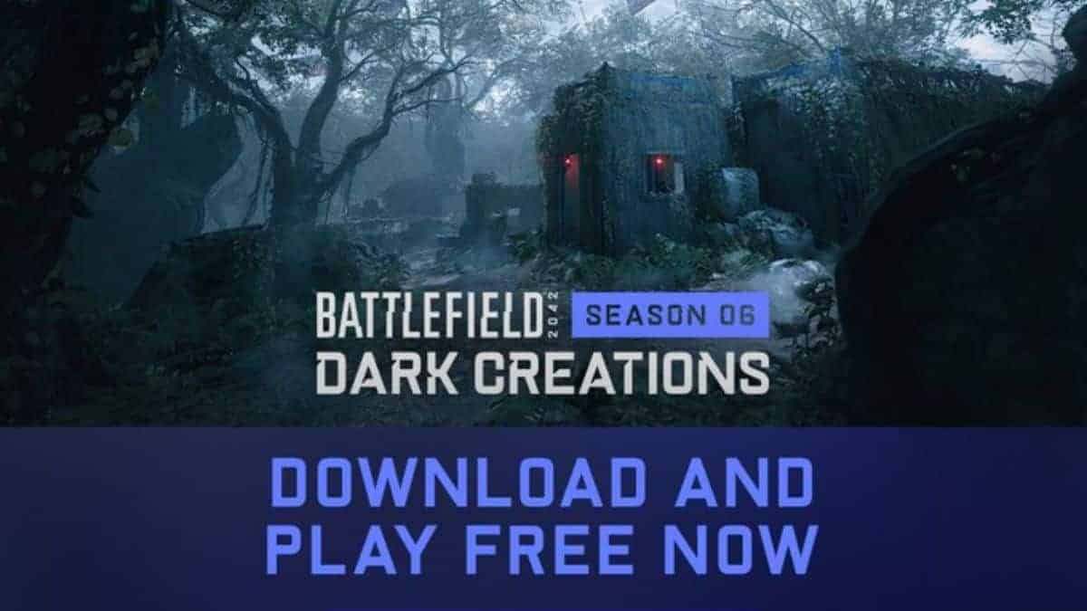 Battlefield 2042 – Season 6: Dark Creations Battle Pass