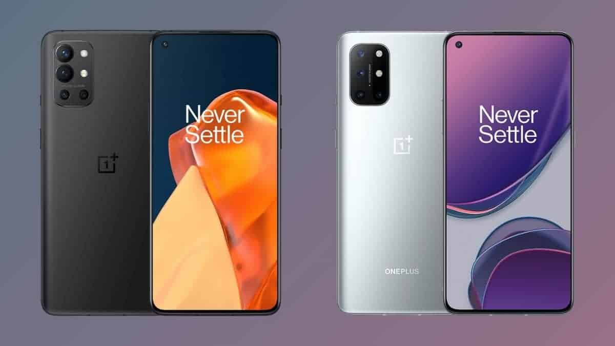 OnePlus 8T and OnePlus 9R