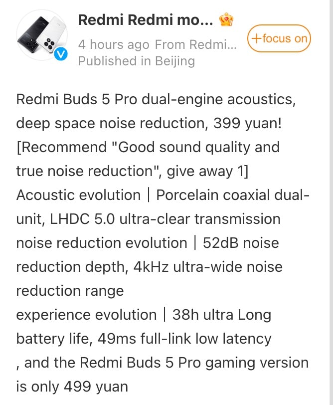 Redmi Watch 4, Redmi Book 16 (2024), Redmi Buds 5 Pro Launch Date  Officially Confirmed - MySmartPrice