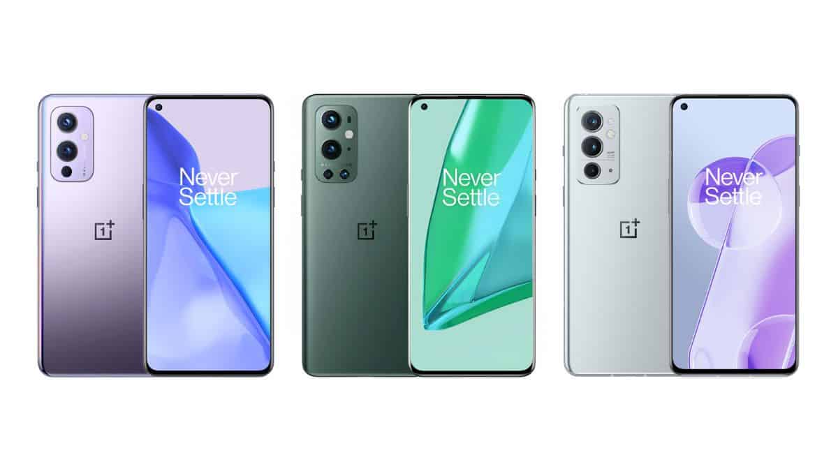 OnePlus 9, OnePlus 9 Pro, and OnePlus 9RT