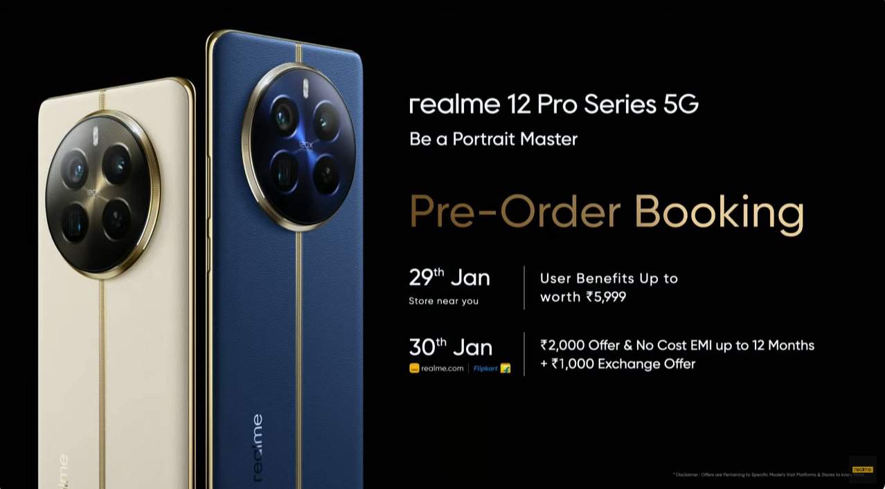 Realme 12 Pro series launched officially in India; Check out the  specifications and pricing - The Tech Outlook