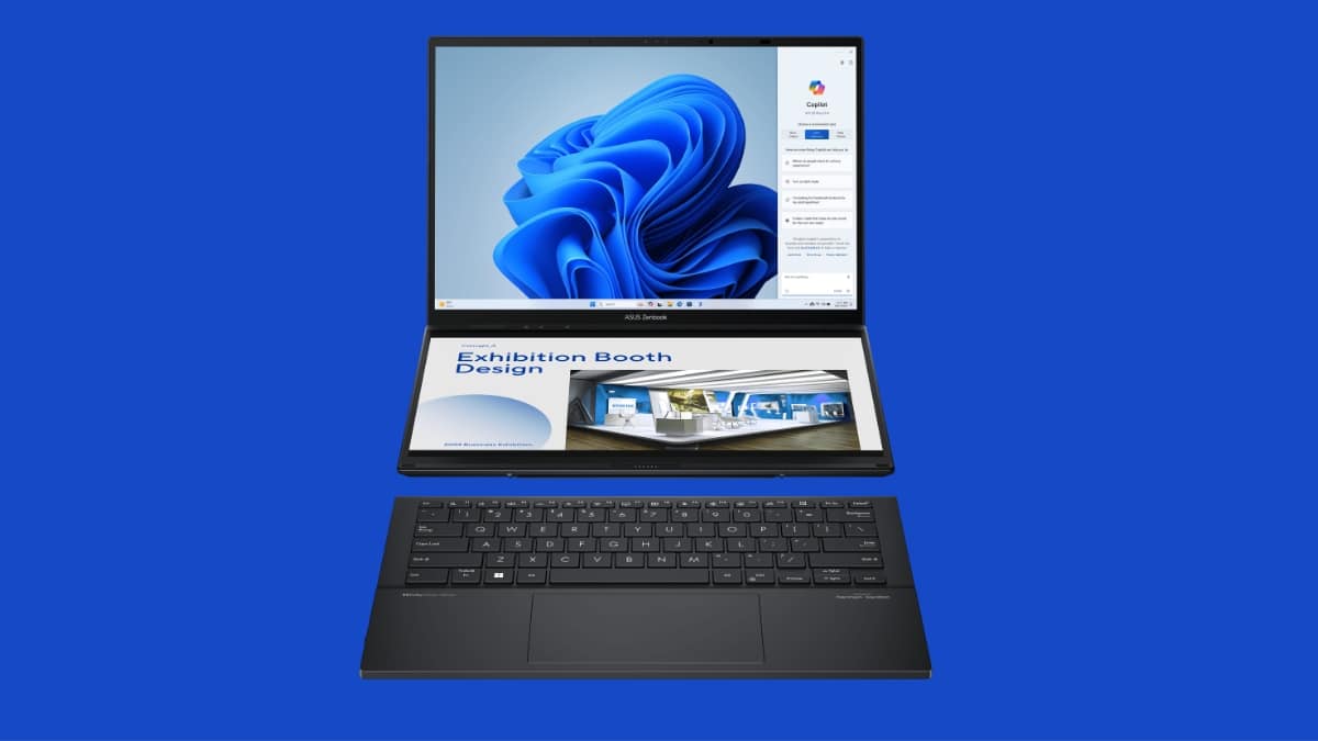 ASUS Zenbook DUO 2024 with dual 3K OLED screens unveiled at CES 2024