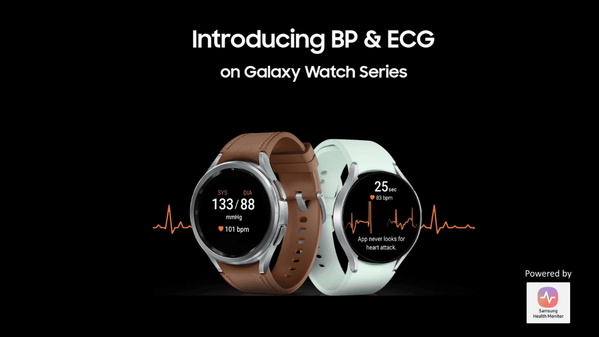 BP and ECG on Galaxy Watch Series Introduced