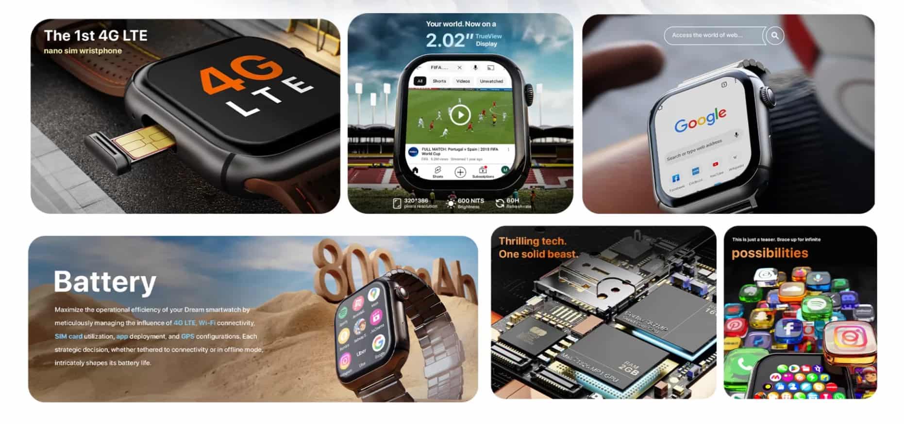 Fire-Boltt teases smartwatch with Apple Watch Ultra-like design and 4G SIM  slot