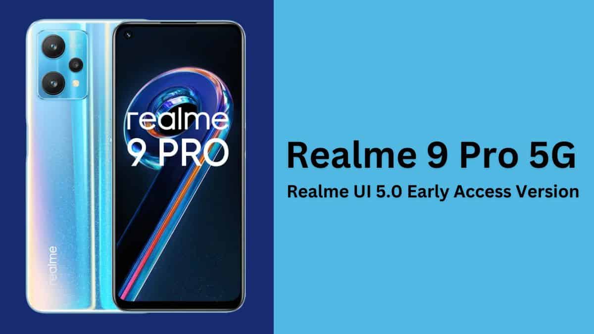 Realme 9 Pro 5G - Realme UI 5.0 Early Access Version