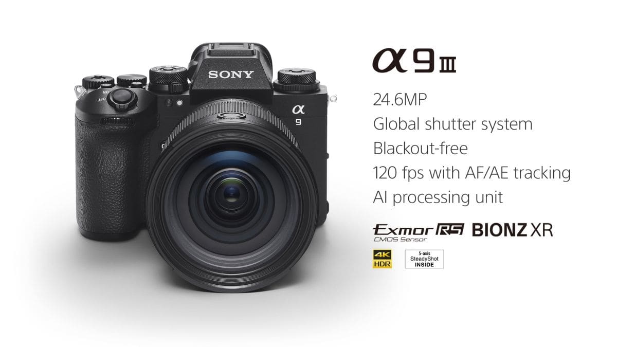 Sony Alpha 9 III Teased in the Indian Market