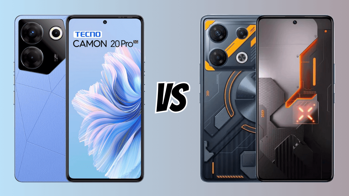 Tecno Camon 20 Pro 5G vs Infinix GT 10 Pro