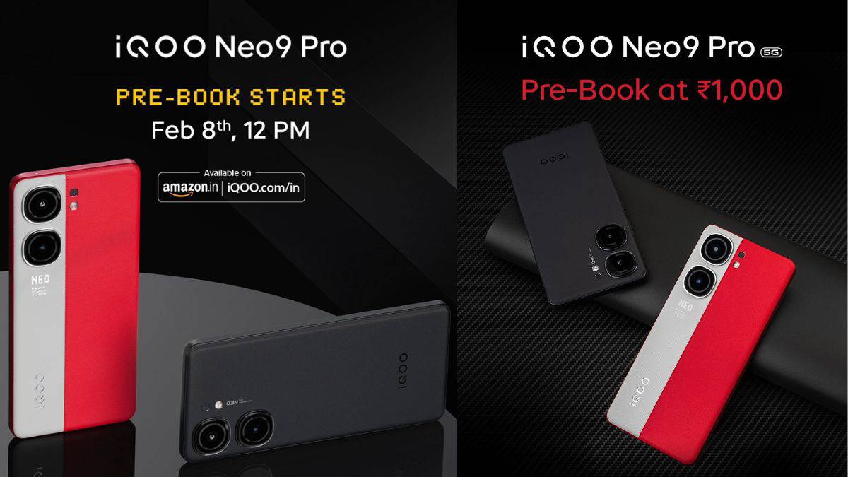 iQOO Neo 9 Pro - Pre-Booking in India