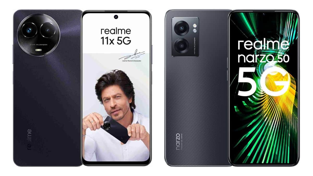 Realme 11x 5G and Realme Narzo 50 5G