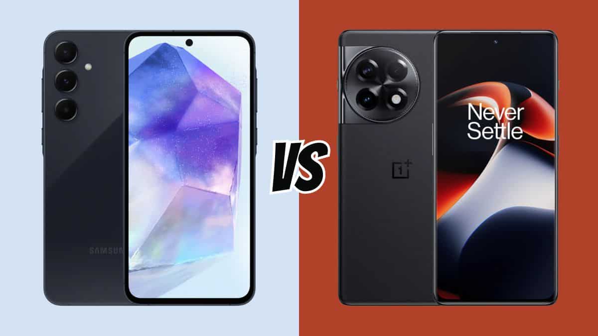 Samsung Galaxy A55 vs OnePlus 11R