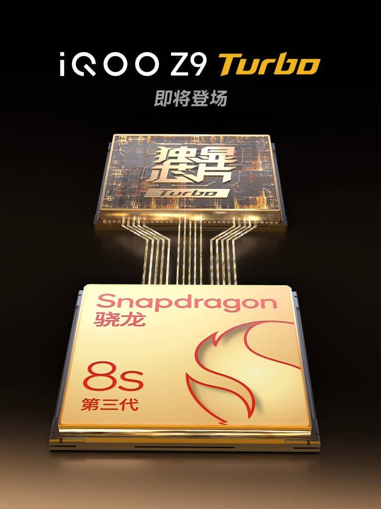 iQOO Z9 Turbo Snapdragon 8s Gen 3