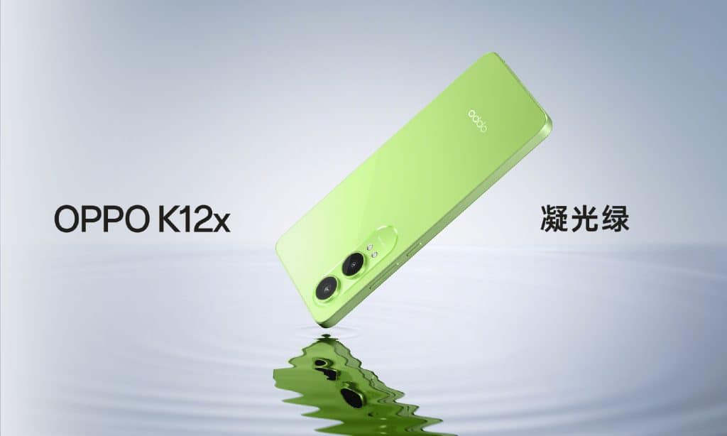 Oppo K12x green