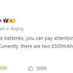 Digital Chat Station - Battery Capacity - Weibo Post