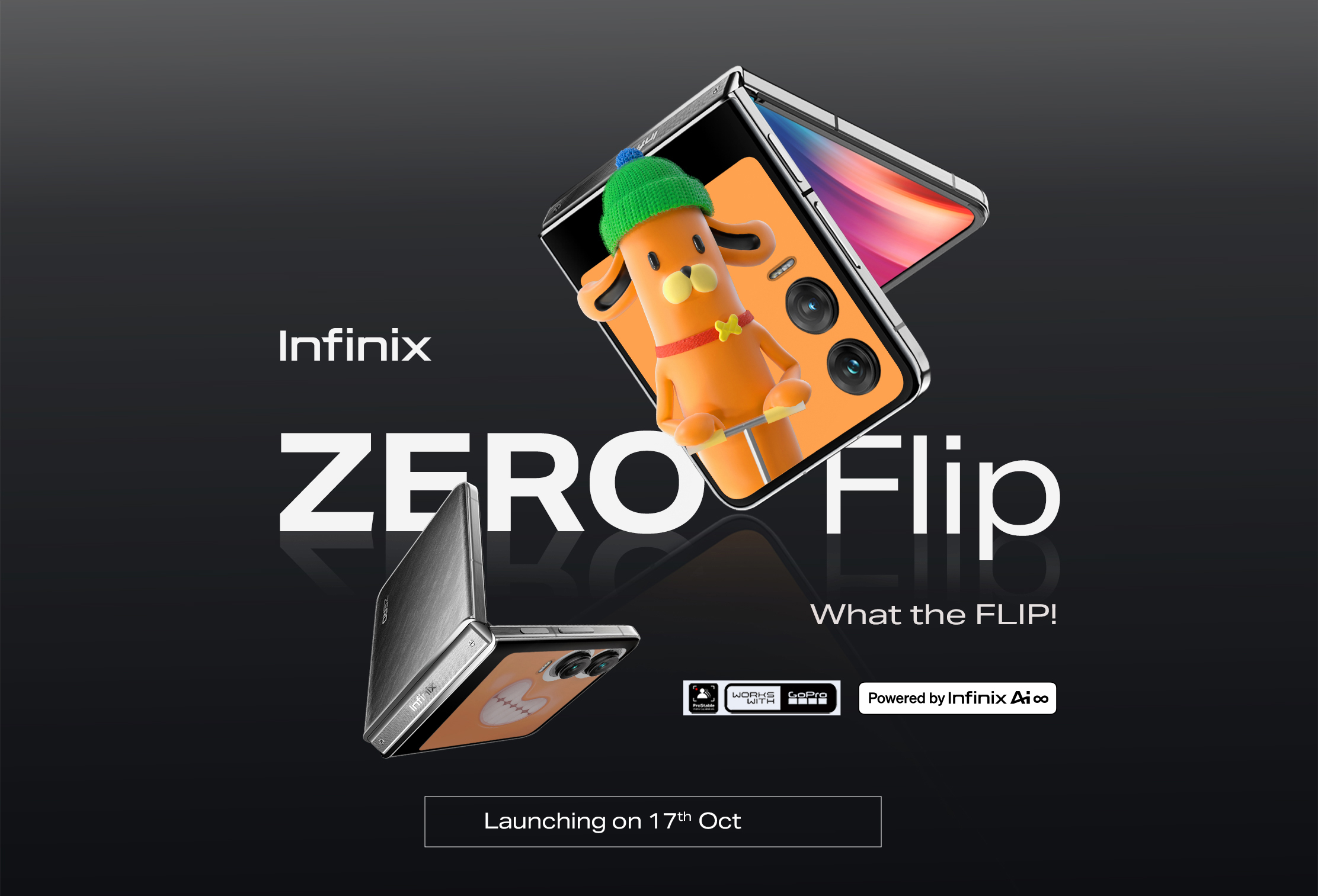 Infinix Zero Flip - Launching on 17th October in India