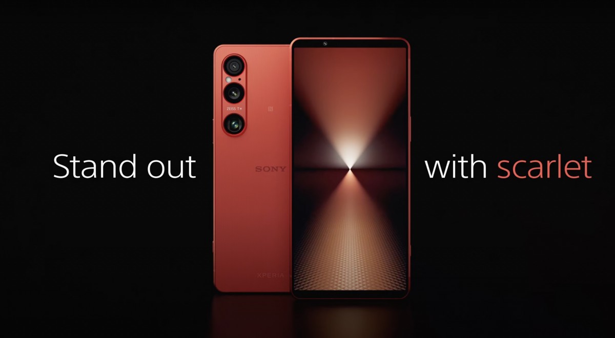 Sony Xperia 1 VI - Stand Out in Scarlet