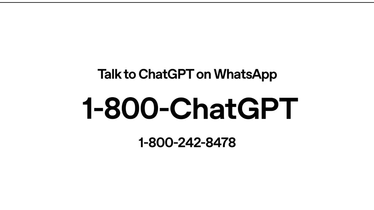 Chatgpt on whatsapp