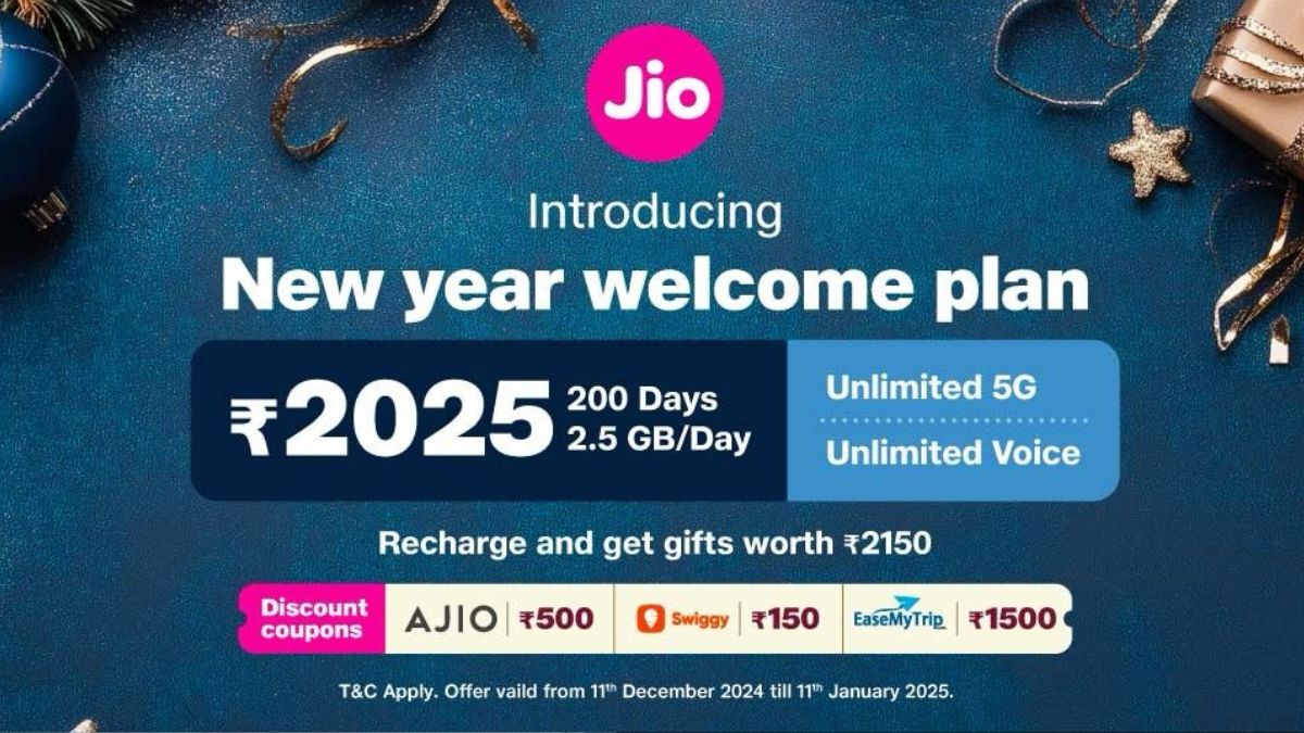 Jio Rs 2025 Yearly Plan