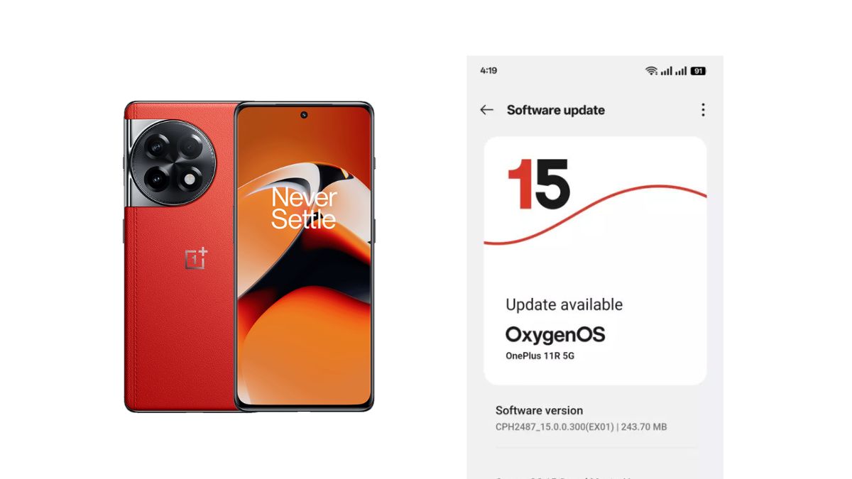OnePLus 11R 5G Stable OxygenOS 15