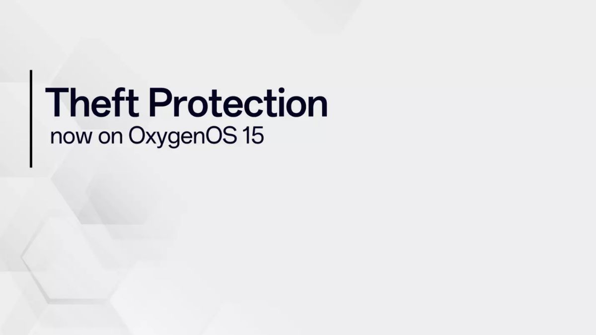 OxygenOS 15 Anti Theft