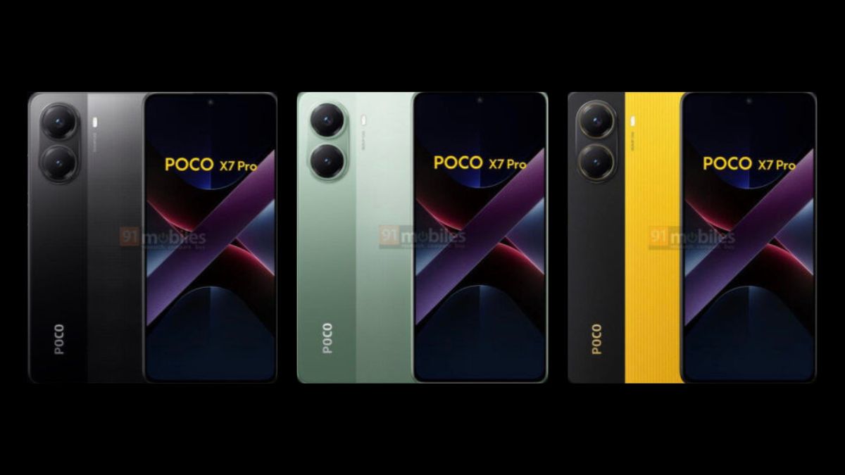 POCO X7 Pro - Leaked Renders