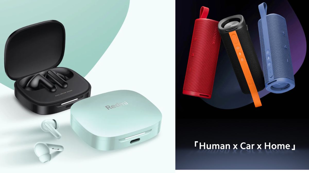 Redmi Buds 6 and Xiaomi Sound Outdoor Speakers Launched in India; Marks the Beginning of Human x Car x Home Ecosystem