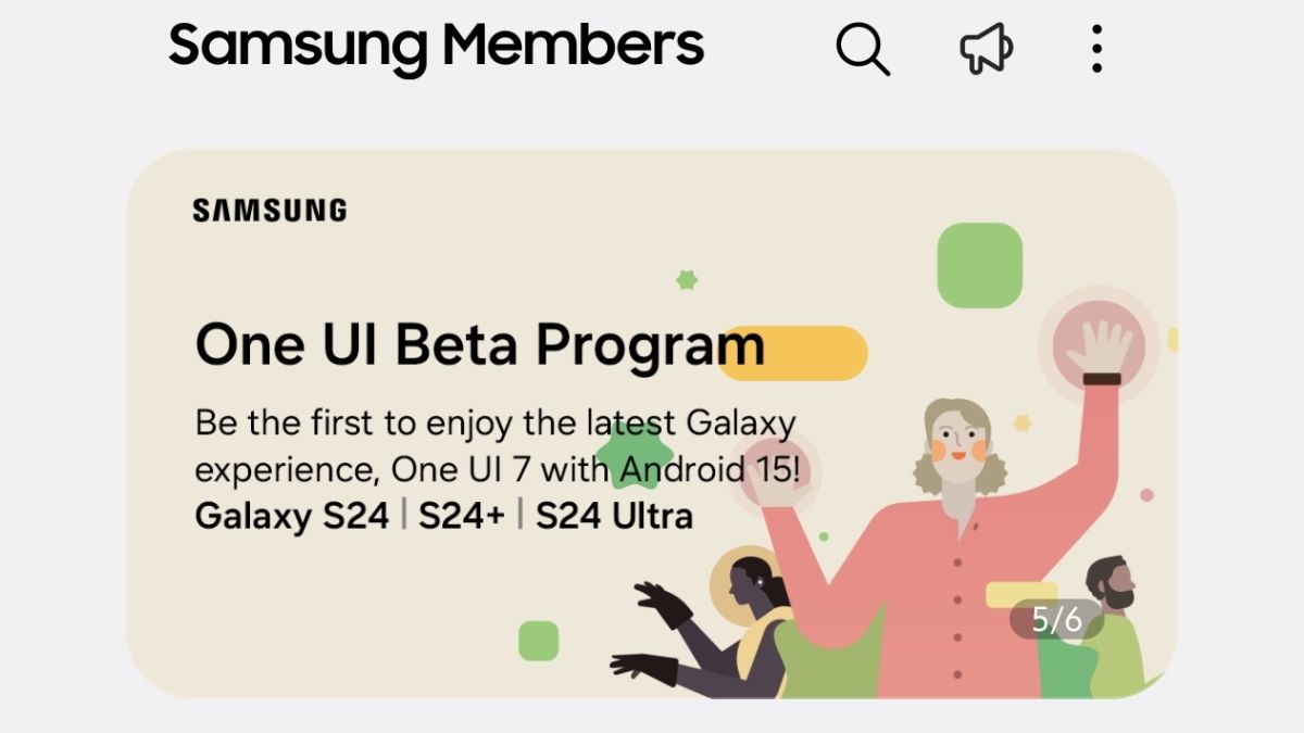 Samsung Officially Opens One UI 7 Beta Program for Galaxy S24 Series Devices in India