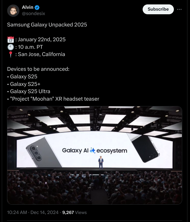 Samsung Galaxy Unpacked 2025 Event - Tipped Date and Launches