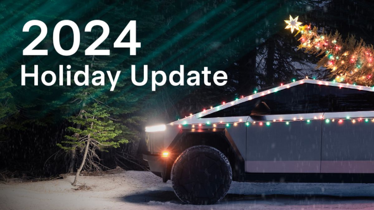 Tesla 2024 Holiday Update