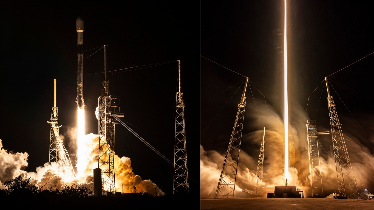 SpaceX Officially Launches Its First Falcon 9 Rocket Of 2025; Sends