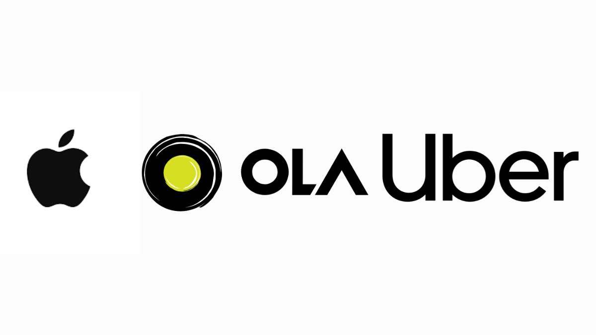 Apple, Ola and UBER Logo