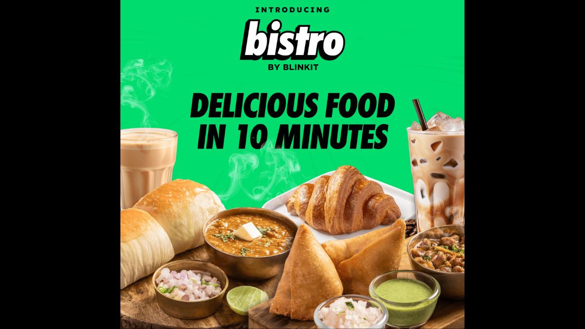 Bistro by Blinkit Introduced as Brand's New 10 Minute Food Offering; Currently Available in Certain Parts of Gurugram