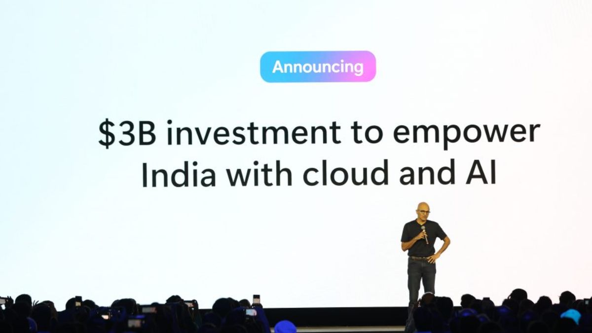 Microsoft 3B USD in India