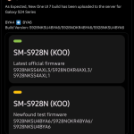 New One UI 7 build Uploaded on server for Galaxy S24 Series - X Update
