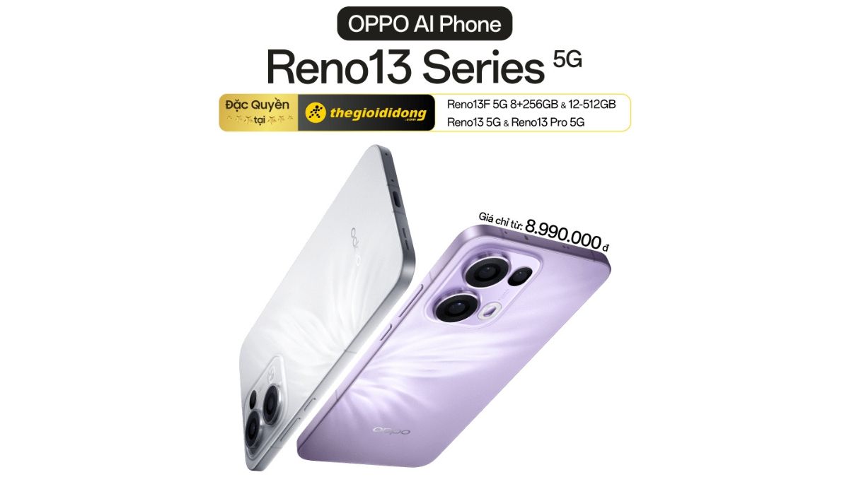 OPPO Reno 13 Series Vietnamese Online Shopping Platform Listing - Feature Image