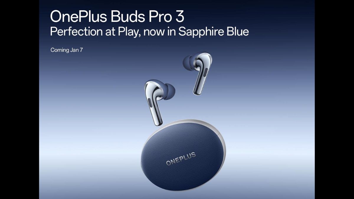 OnePlus Buds Pro 3 - Sapphire Blue Color Variant